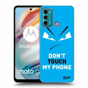 Etui na Motorola Moto G60 - Evil Eye - Blue