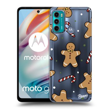 Picasee silikonowe przeźroczyste etui na Motorola Moto G60 - Gingerbread
