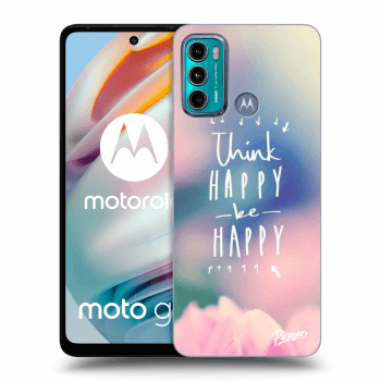Etui na Motorola Moto G60 - Think happy be happy