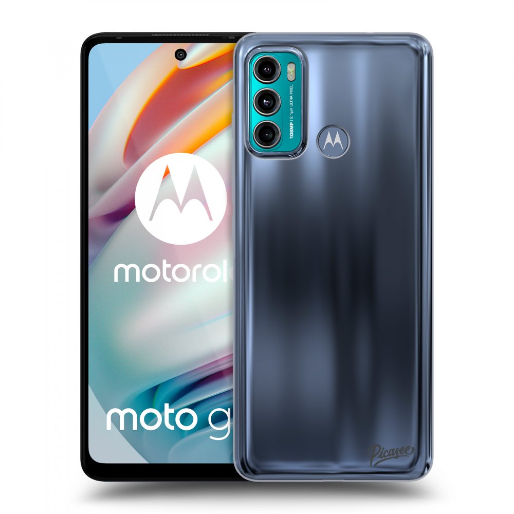 Picasee silikonowe przeźroczyste etui na Motorola Moto G60 - Clear