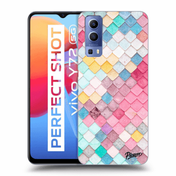 Etui na Vivo Y72 5G - Colorful roof