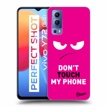 Picasee ULTIMATE CASE pro Vivo Y72 5G - Angry Eyes - Pink