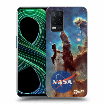 Picasee silikonowe przeźroczyste etui na Realme 8 5G - Eagle Nebula