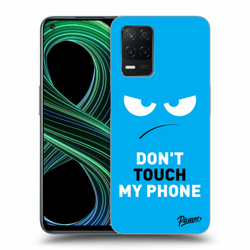 Etui na Realme 8 5G - Angry Eyes - Blue