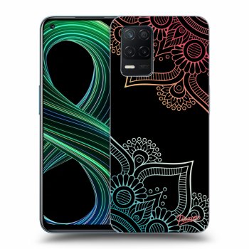 Etui na Realme 8 5G - Flowers pattern