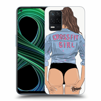 Etui na Realme 8 5G - Crossfit girl - nickynellow