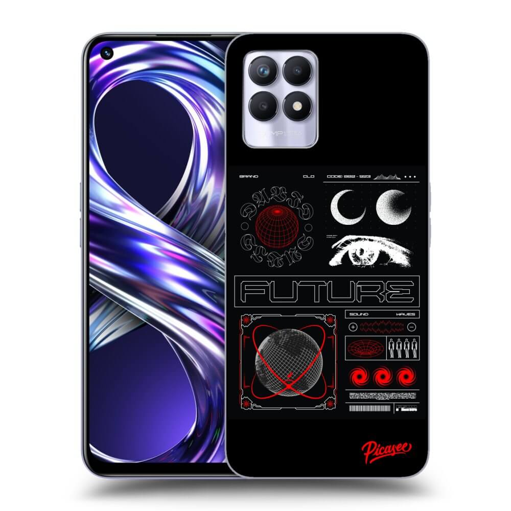 Picasee ULTIMATE CASE pro Realme 8i - WAVES