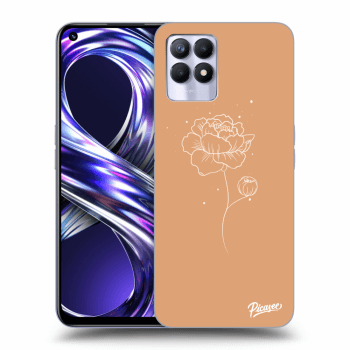 Etui na Realme 8i - Peonies