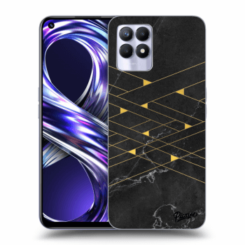Etui na Realme 8i - Gold Minimal