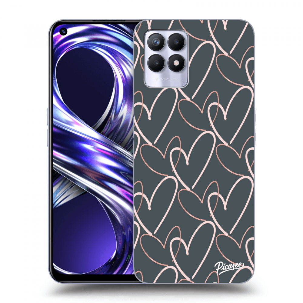 Picasee ULTIMATE CASE pro Realme 8i - Lots of love