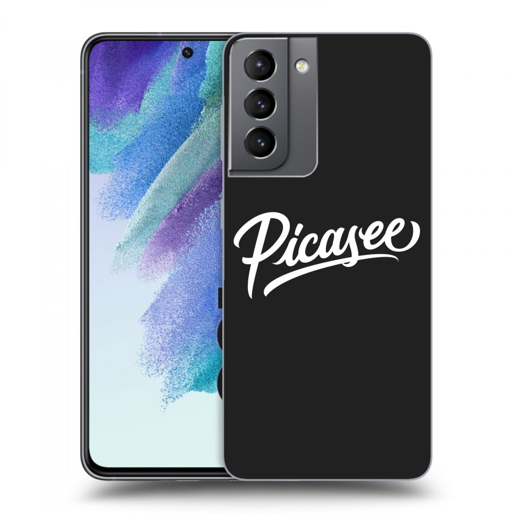Picasee silikonowe czarne etui na Samsung Galaxy S21 FE 5G - Picasee - White