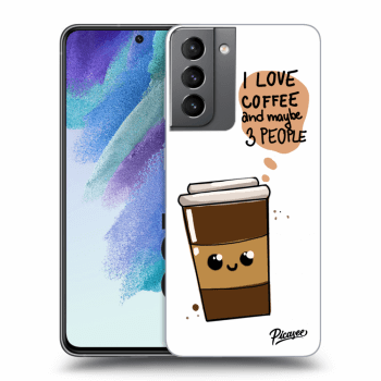 Etui na Samsung Galaxy S21 FE 5G - Cute coffee