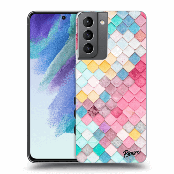 Etui na Samsung Galaxy S21 FE 5G - Colorful roof