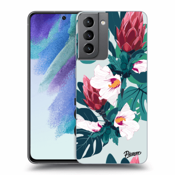 Etui na Samsung Galaxy S21 FE 5G - Rhododendron