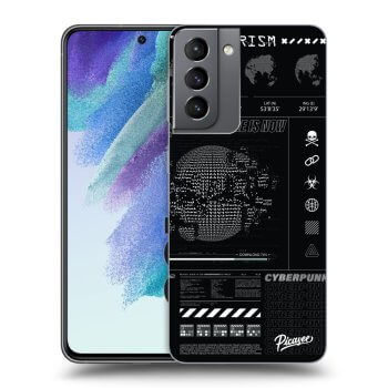 Picasee silikonowe czarne etui na Samsung Galaxy S21 FE 5G - FUTURE