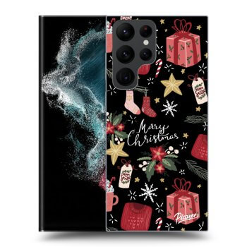 Picasee ULTIMATE CASE pro Samsung Galaxy S22 Ultra 5G - Christmas