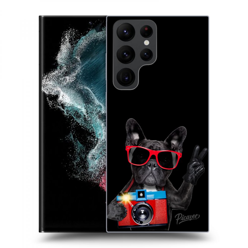 Picasee ULTIMATE CASE pro Samsung Galaxy S22 Ultra 5G - French Bulldog