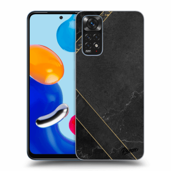 Etui na Xiaomi Redmi Note 11 - Black tile