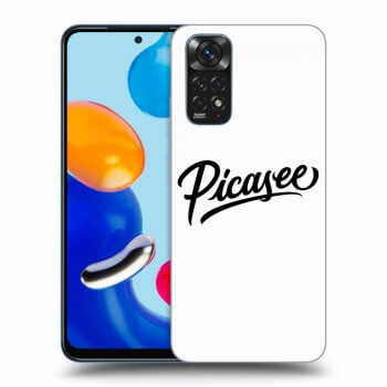 Etui na Xiaomi Redmi Note 11 - Picasee - old logo - black