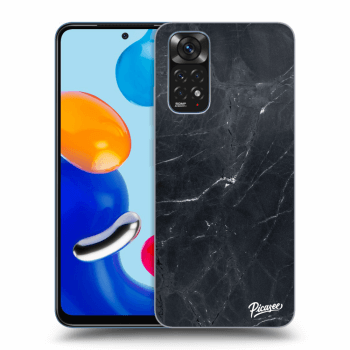 Etui na Xiaomi Redmi Note 11 - Black marble