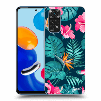 Etui na Xiaomi Redmi Note 11S 4G - Pink Monstera