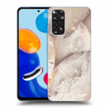 Etui na Xiaomi Redmi Note 11S 4G - Cream marble