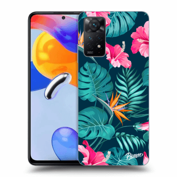 Etui na Xiaomi Redmi Note 11 Pro - Pink Monstera