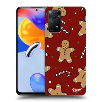 Picasee silikonowe czarne etui na Xiaomi Redmi Note 11 Pro - Gingerbread 2