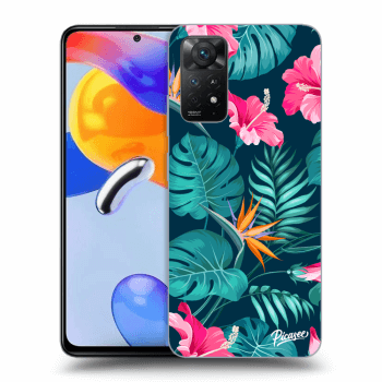 Etui na Xiaomi Redmi Note 11 Pro 5G - Pink Monstera