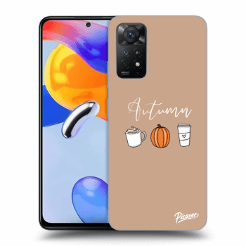 Picasee silikonowe przeźroczyste etui na Xiaomi Redmi Note 11 Pro 5G - Autumn