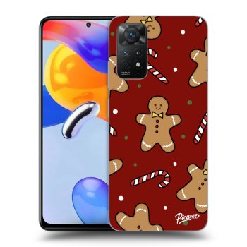 Picasee silikonowe przeźroczyste etui na Xiaomi Redmi Note 11 Pro 5G - Gingerbread 2