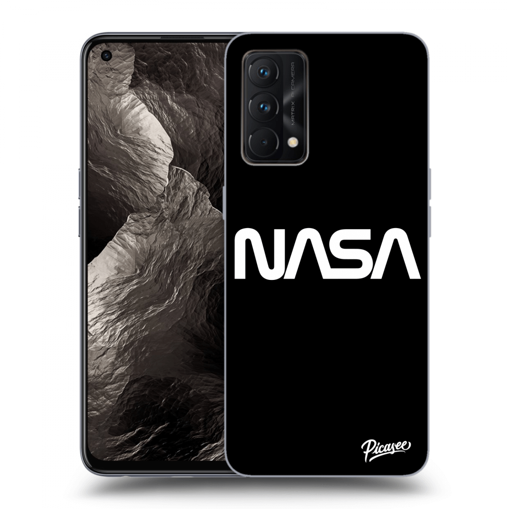 Picasee silikonowe czarne etui na Realme GT Master Edition 5G - NASA Basic
