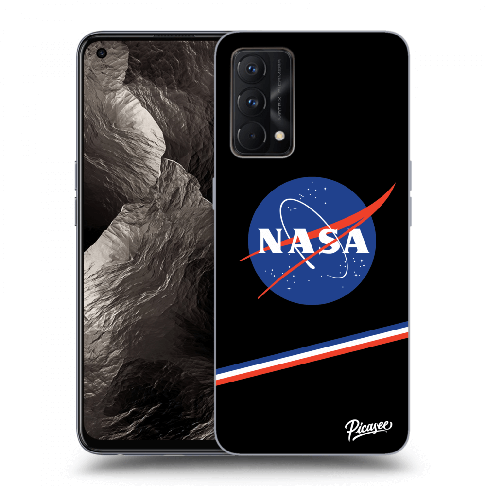 Picasee silikonowe czarne etui na Realme GT Master Edition 5G - NASA Original