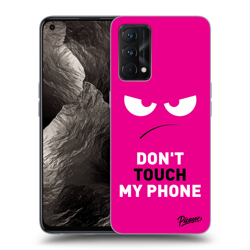 Picasee ULTIMATE CASE pro Realme GT Master Edition 5G - Angry Eyes - Pink