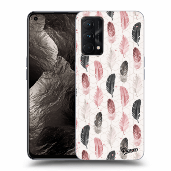 Picasee silikonowe czarne etui na Realme GT Master Edition 5G - Feather 2