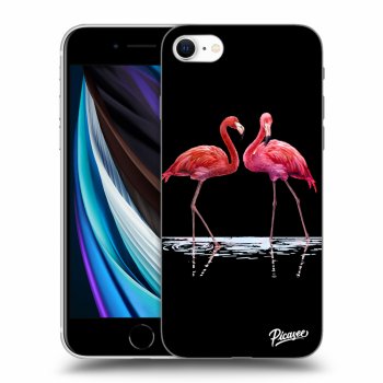Etui na Apple iPhone SE 2022 - Flamingos couple