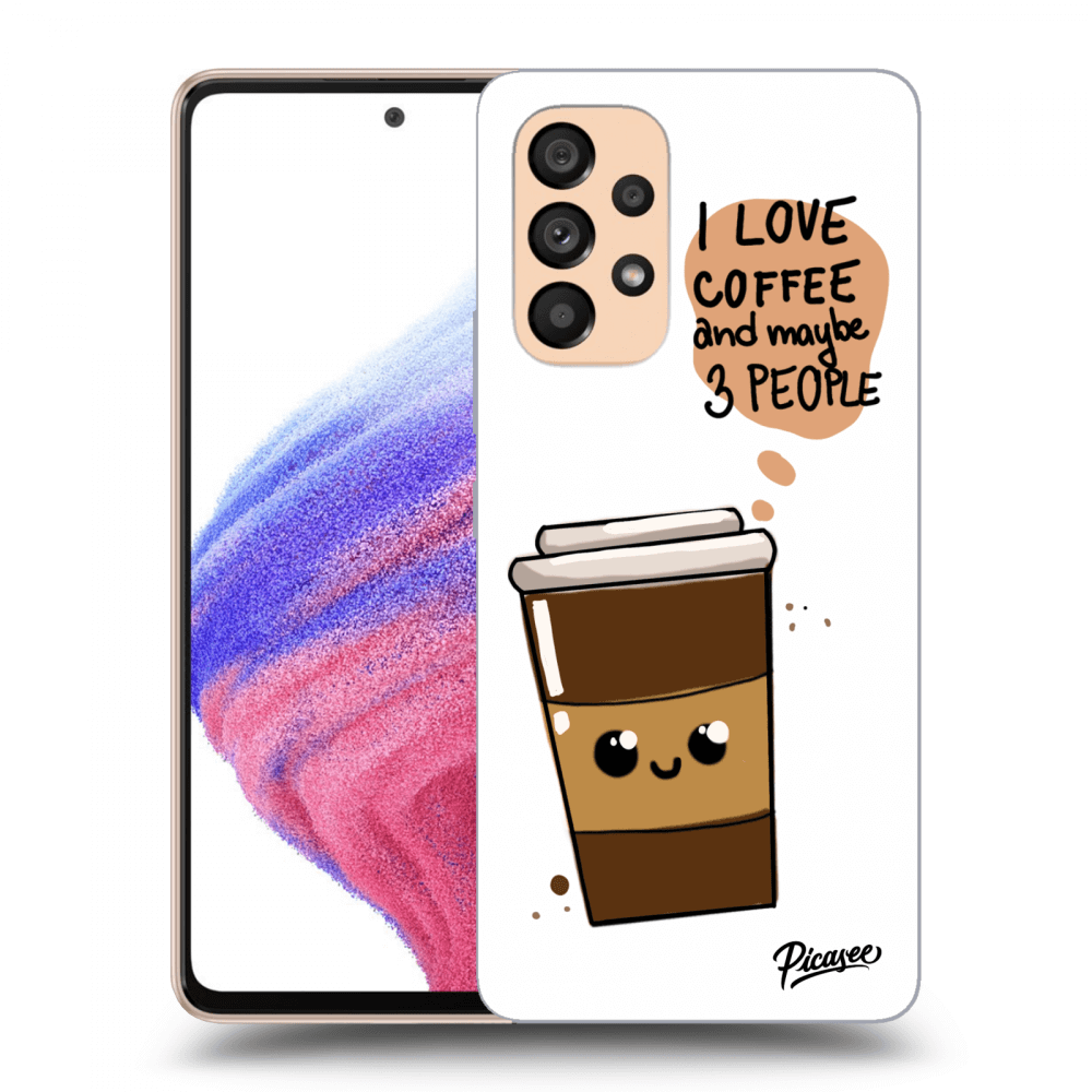 Picasee ULTIMATE CASE pro Samsung Galaxy A53 5G - Cute coffee