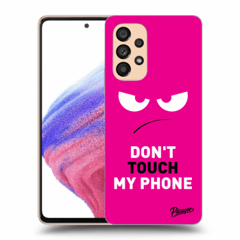 Picasee ULTIMATE CASE pro Samsung Galaxy A53 5G - Angry Eyes - Pink