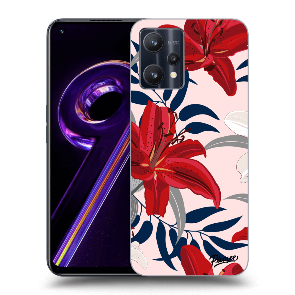 Picasee ULTIMATE CASE pro Realme 9 Pro 5G - Red Lily