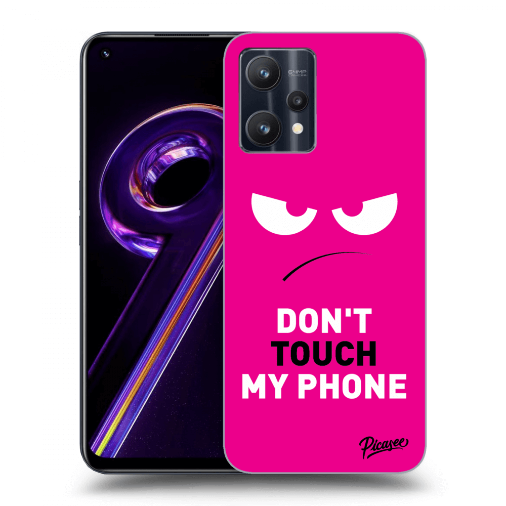 Picasee ULTIMATE CASE pro Realme 9 Pro 5G - Angry Eyes - Pink