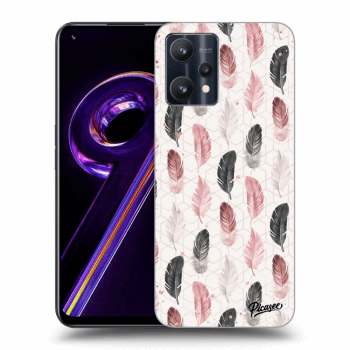 Picasee silikonowe przeźroczyste etui na Realme 9 Pro 5G - Feather 2