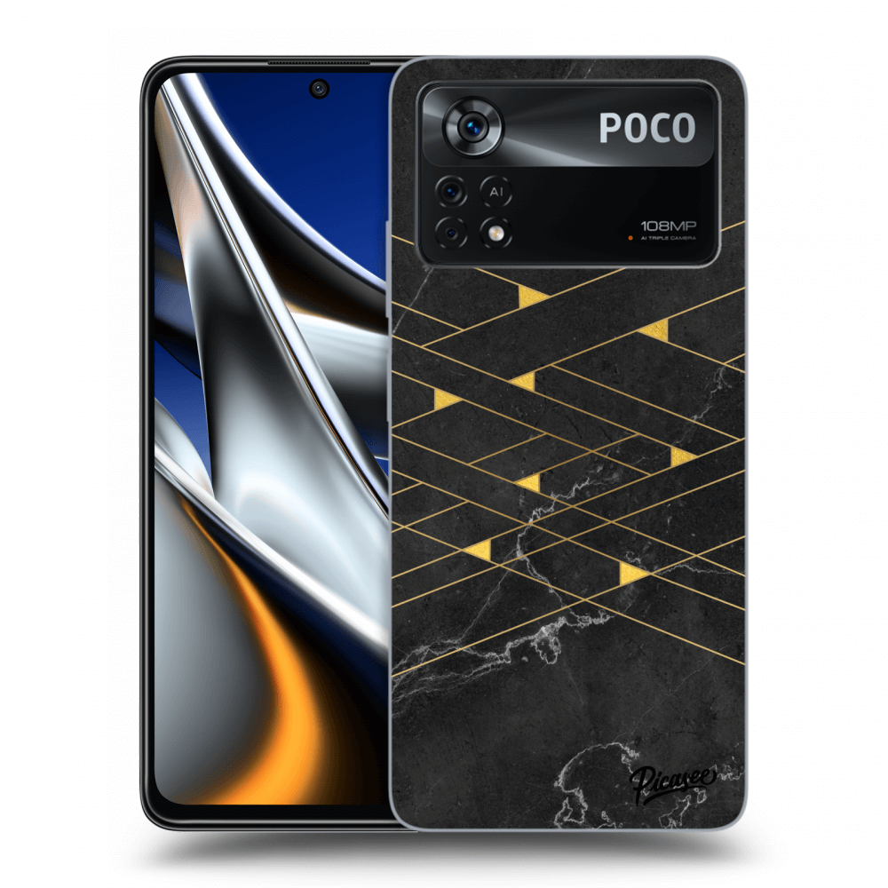 Picasee ULTIMATE CASE pro Xiaomi Poco X4 Pro 5G - Gold Minimal