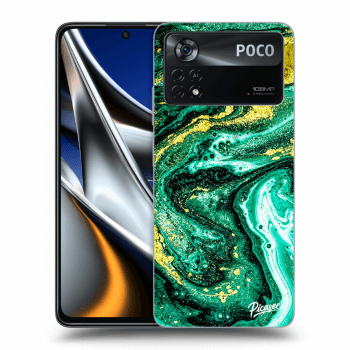 Etui na Xiaomi Poco X4 Pro 5G - Green Gold