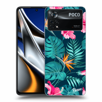 Picasee ULTIMATE CASE pro Xiaomi Poco X4 Pro 5G - Pink Monstera