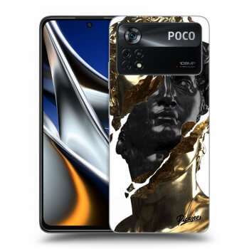Etui na Xiaomi Poco X4 Pro 5G - Gold - Black
