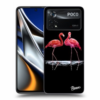 Etui na Xiaomi Poco X4 Pro 5G - Flamingos couple
