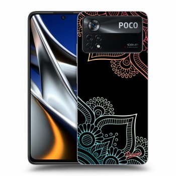 Etui na Xiaomi Poco X4 Pro 5G - Flowers pattern