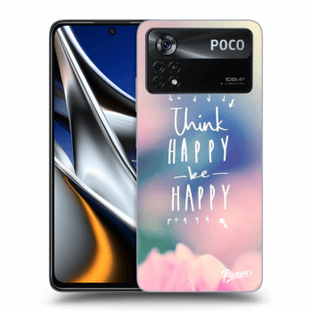 Etui na Xiaomi Poco X4 Pro 5G - Think happy be happy