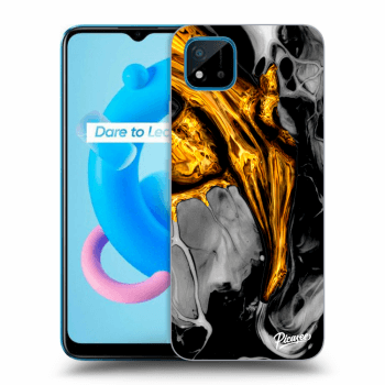 Etui na Realme C11 (2021) - Black Gold