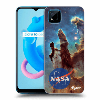 Picasee silikonowe przeźroczyste etui na Realme C11 (2021) - Eagle Nebula